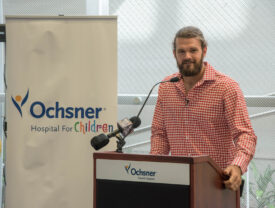 Thomas Morstead & Triumph Over Kid Cancer Team Up to Support Ochsner Hospital for Children