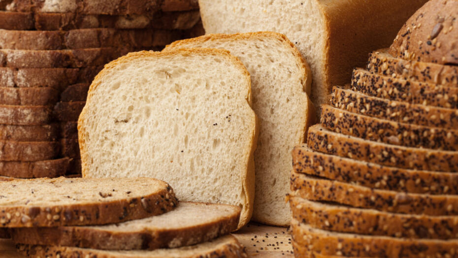 Gluten free bread slices Gluten free bread slices