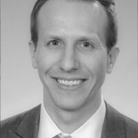 Kyle Custer Headshot black and white