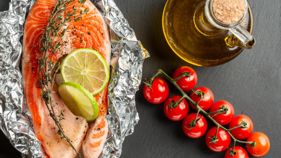 Mediterranean Salmon in Foil Packets Recipe Mediterranean Salmon in Foil Packets Recipe