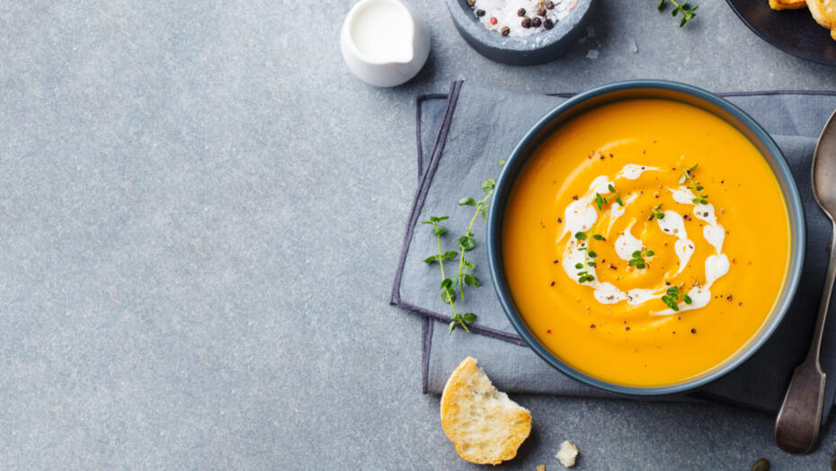 Pumpkin lentil soup Pumpkin lentil soup