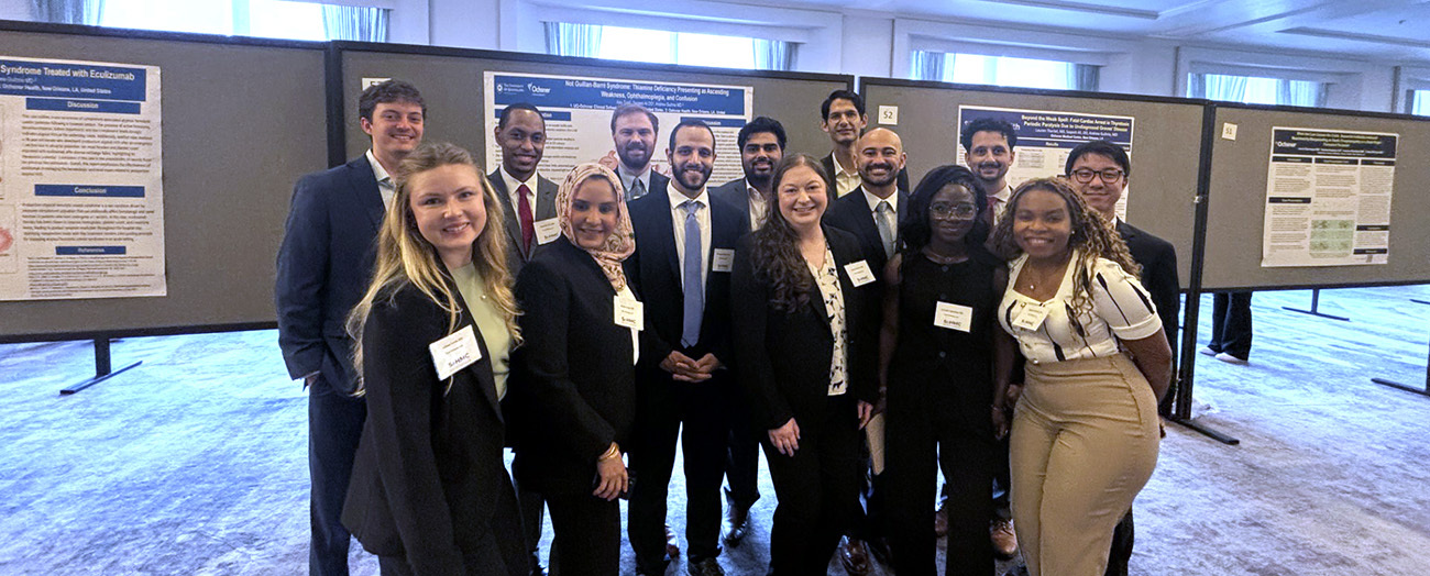 Ochsner Internal Medicine faculty and residents at the Society of Hospital Medicine Conference