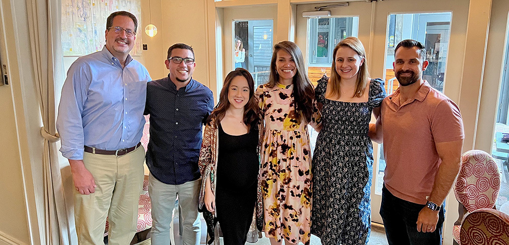 Vascular Neurology Fellows and Faculty after work