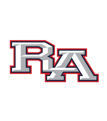 An athletic monogram logo composed of the letters