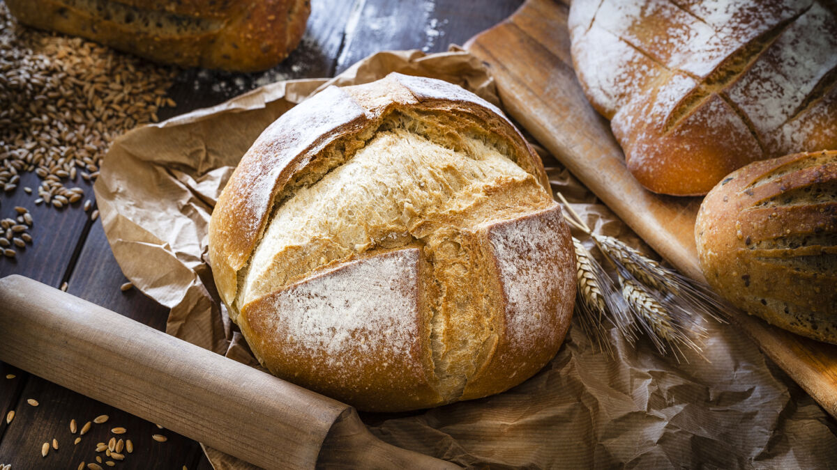 Loaf of Sourdough Bread