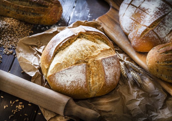 Loaf of Sourdough Bread