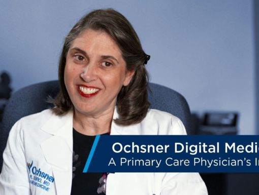 Smiling doctor Video Thumbnail with Text