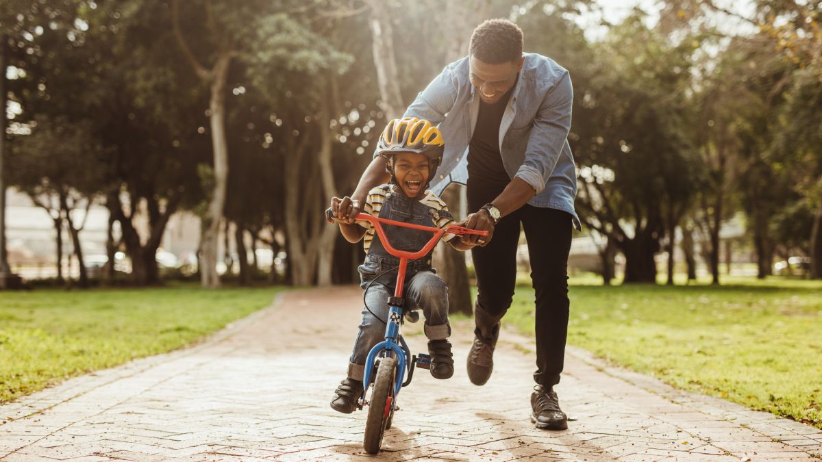 Child on Bicycle