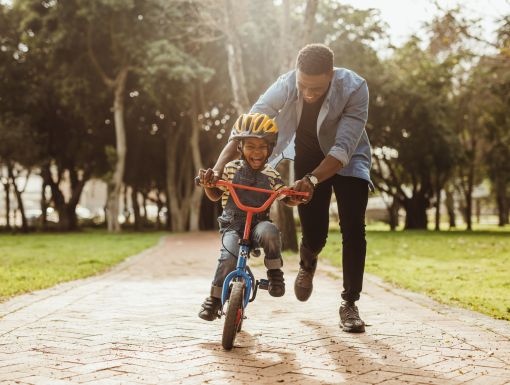 Child on Bicycle