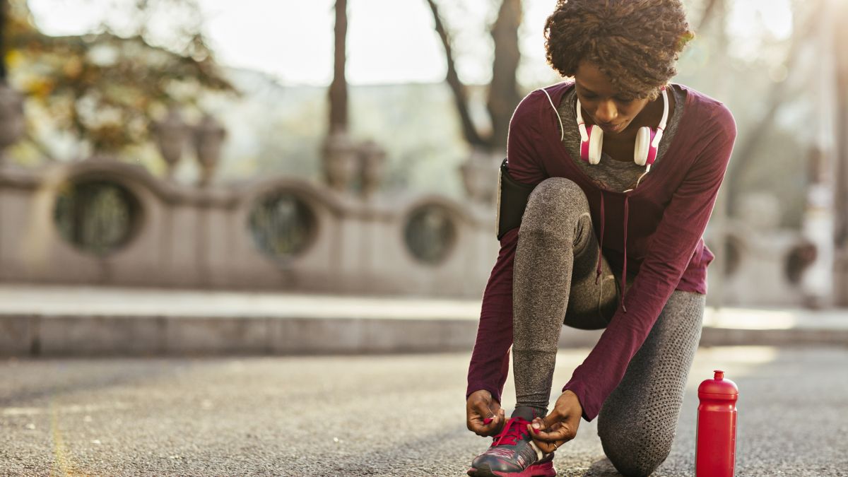 Female athlete runner
