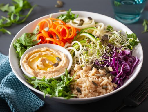 Spiralazed Vegetable Salad