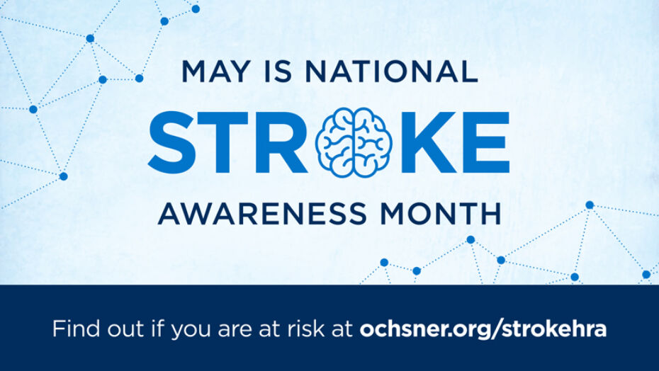 National Stroke Month Graphic