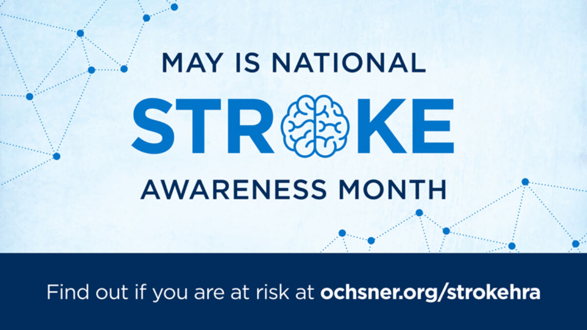 National Stroke Month Graphic