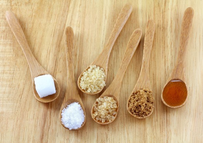 Different types of sugar