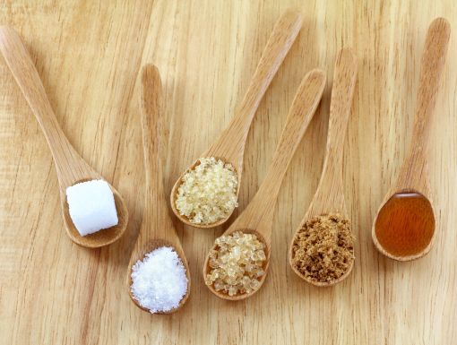Different types of sugar
