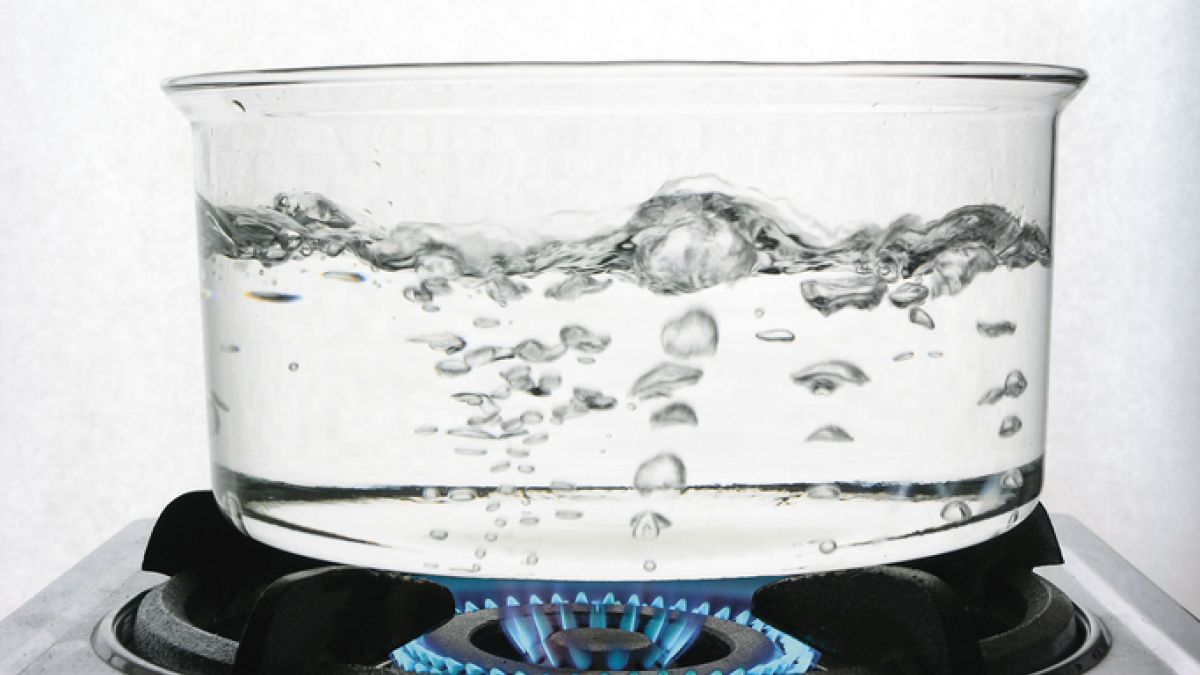 Water boiling