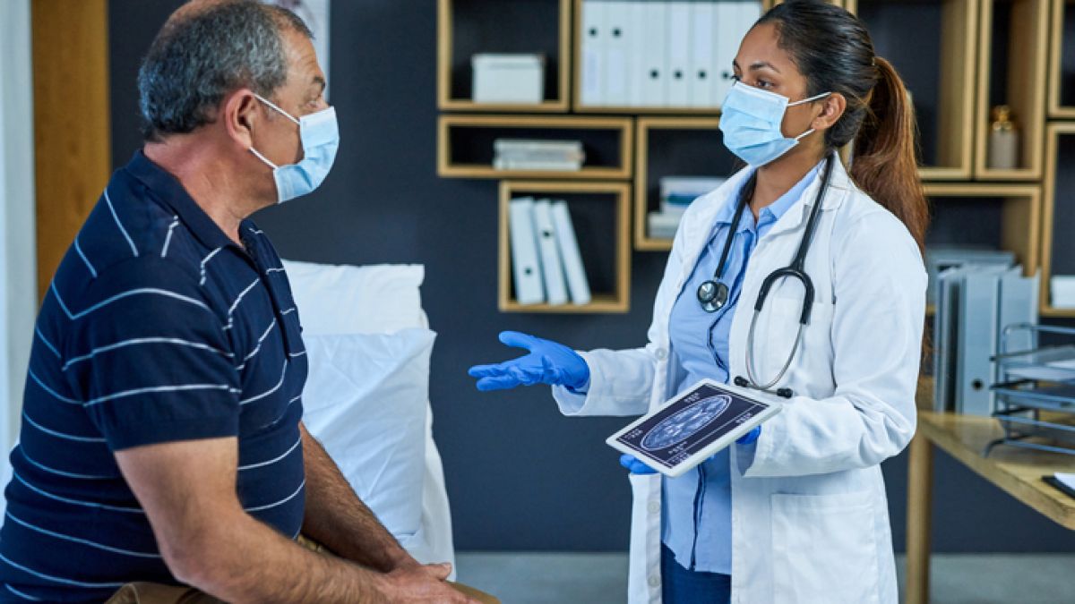 Patient with Brain Doctor