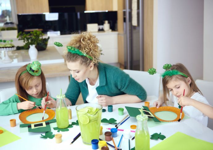 St Patricks Day Kids Crafts