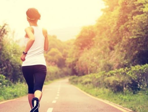 Thinkstock Photos 475360834 woman running on path