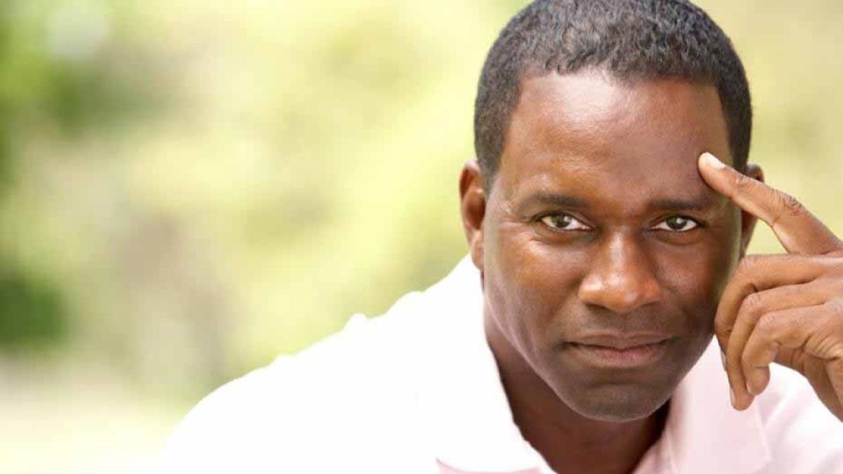 A man who wants more information about liver disease