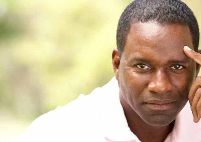 A man who wants more information about liver disease