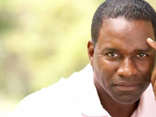 A man who wants more information about liver disease