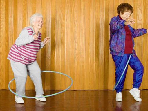 Older women shingles