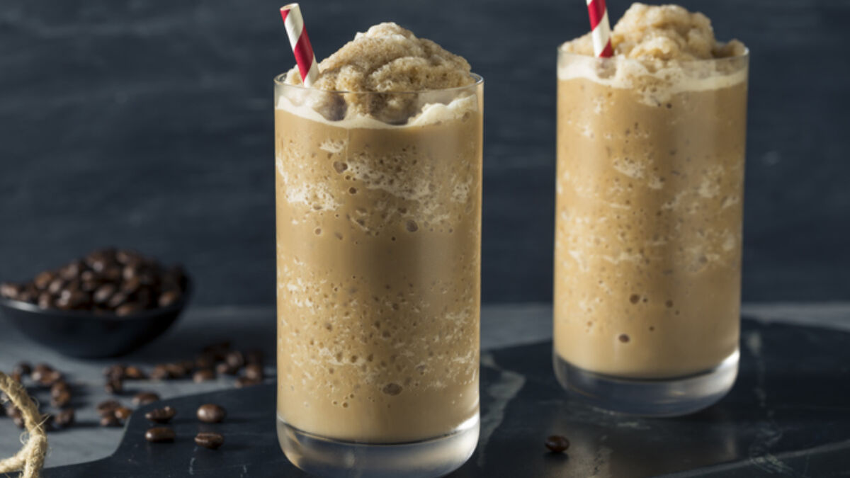 Healthier frozen coffee