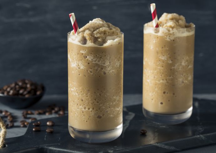 Healthier frozen coffee