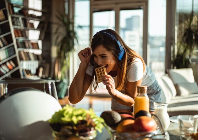 Healthier Toaster Waffle