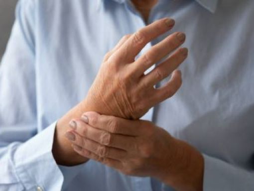 Patient with hand and joint pain