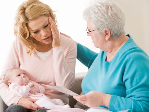Thinkstockphotos 80403546(2) Mother Concerned Holding Baby