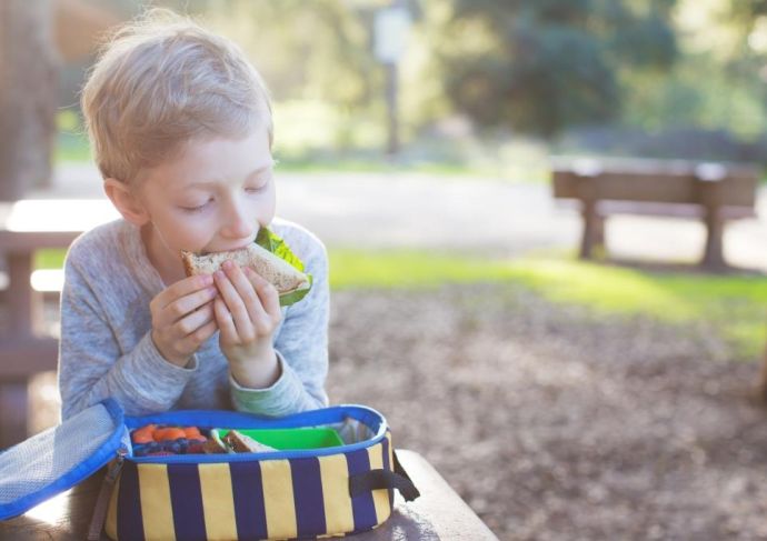 Thinkstockphotos 517494264 Kid Eating School Lunch