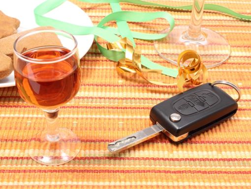 Thinkstockphotos 530320359 Car Key With Glass Of Wine On Table After Party