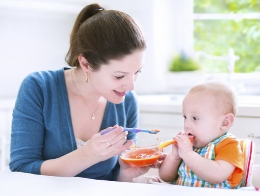 496686167 Baby Boy Eating Solid Food