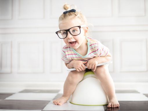 465059100 Little Girl On Potty