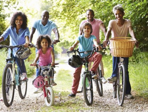 460473809 Family On Bikes