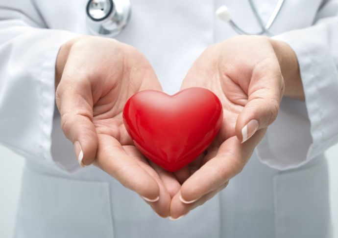 454983761 Doctor Holding Heart