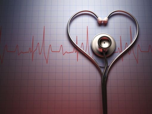 454238423 Stethoscope Heart Shape