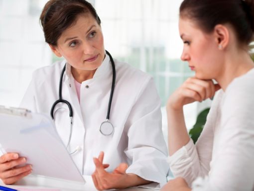 177445777 Physician Speaking With Female Patient