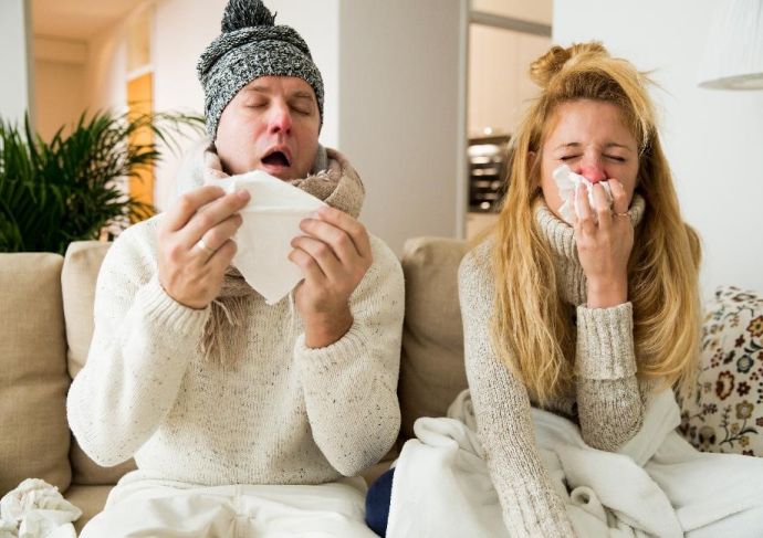 Couple Sick With Flu Scaled 2