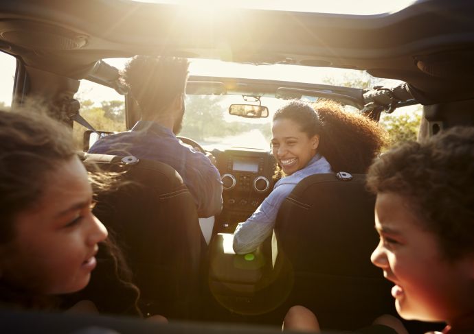 Family In Car Thinkstockphotos 639001222