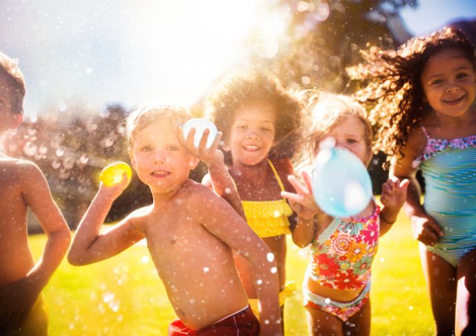 Getty 469932508 kids with water balloons