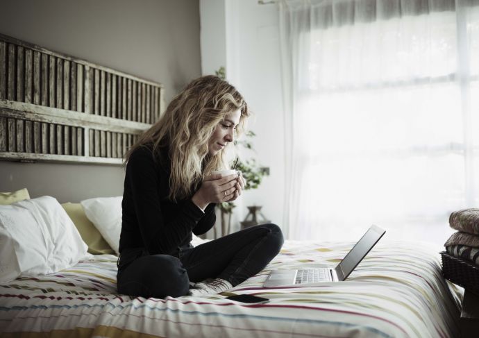 Woman with MS and epstein barr