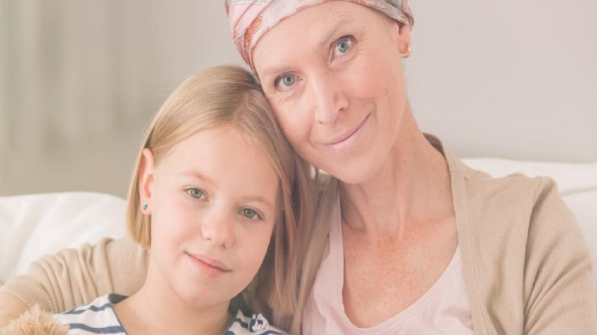 cancer patient with child