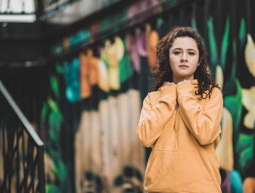 Young woman feeling lonely