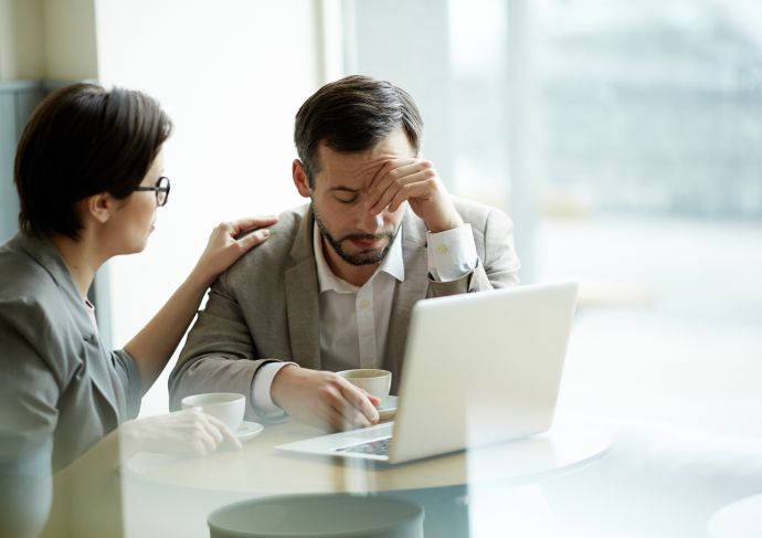 Getty Images coworkers talking