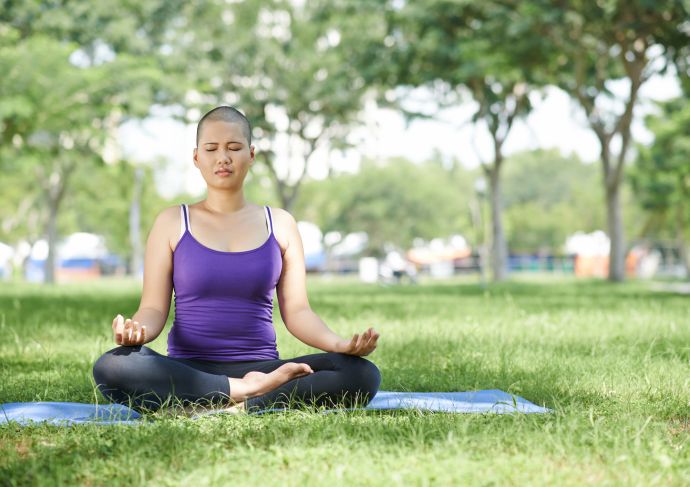 Yoga cancer patient