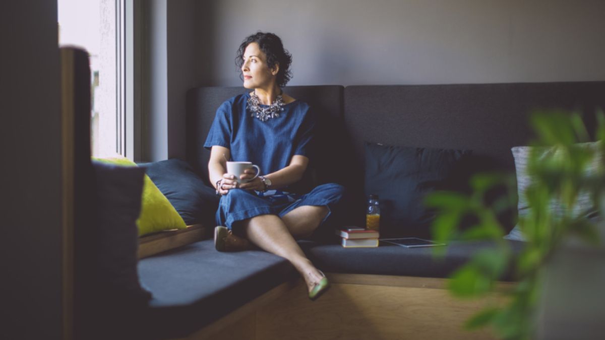 Woman thinking