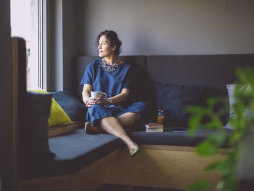 Woman thinking